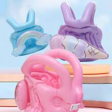 1 pieza Chaleco salvavidas inflable de dibujos animados lindo, chaleco de flotabilidad, anillo de brazo para nadar, chaleco salvavidas, equipo de entrenamiento de natación - Multicolor - Ver 4