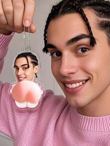 1 pièce Porte-clés personnalisé et intéressant, Porte-clés photo personnalisé, Porte-clés à clip personnalisé, Outil de fermeture éclair, Porte-clés cadeau personnalisé pour couple, Vacances, Anniversaire, Saint-Valentin, Porte-clés personnalisé, Style de dessin animé coloré et mignon, Unisexe décontracté, Style des années 2000, Cadeau pour la fête des mères, Cadeau personnalisé - Multicolore - Voir 5