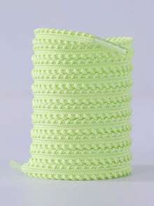 Athletic Shoelace Replacement String, Black & White Wheat Design Suitable For Men & Women - Multicolor - View 20