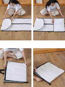 Sac à vêtements polyvalent, housse anti-poussière pour robe de mariée, sac de rangement pour robe de mariée, housse de protection pour costume, sac à vêtements pour longue robe de soirée et manteau, pochette de rangement suspendue et hermétique