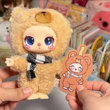 Surprise, Lilya's Spotted Beckoning Cat 2nd Gen Plush, Cute Plush Gift - Multicolor - View 8