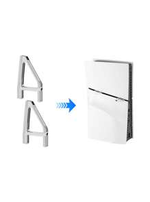 P5 Slim/Pro Game Console Horizontal Stand, Transparent Game Base