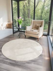 1 pieza Alfombra de terciopelo suave con diseño de helado de crema, ideal para dormitorio/sala de estar, con suavidad y comodidad como una nube, diseño minimalista europeo, versátil para el hogar, dormitorio, sala de estar, balcón, oficina, sala de relajación y talla grande, para renovación primaveral, adecuada para el Día del Padre, Día de la Madre, Día del Trabajo, decoración del hogar de Pascua, nueva colección de primavera