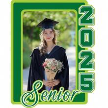 Personalized Face Fans With Wooden Handle , Custom Graduation Class Of 2025 Head Fans On A Stick,Custom Head Fans For Graduation Party Birthday - Multicolor - View 9