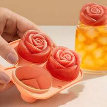 Rose Ice Cube Silicone Mold For DIY Creative Ice Cream, 1pc - Multicolor - View 6