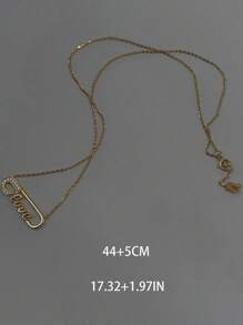 1 pieza Broche en forma de carta de amor de lujo con circonita cúbica de color dorado de cobre para mujeres, adecuado para ocasiones formales, fiestas, citas y uso diario