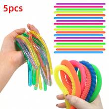 5/10/20/30pcs Random Color & Style Sensory Fidget Toys - Stretchy String Stress Relief Toys, Help Relax Body And Mind - Relieve Stress, Assist In Treatment Of ADHD, ADD, OCD, Autism - Multicolor - View 10