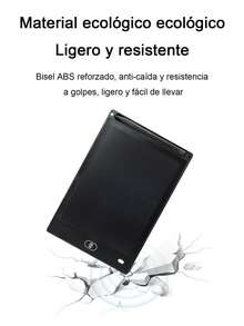 Pizarra mágica LCD 16 tableta dibujo pluma de escritura , tablero de dibujo de graffiti de 12 pulgadas con bolígrafo - Multicolor - Ver 12