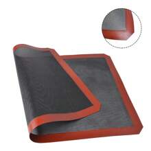 1 pièce Tapis de cuisson macaron à double face imprimé, respirable, 30*40 cm, tapis de cuisson anti-adhésif perforé résistant à haute température pour biscuits, facile à nettoyer