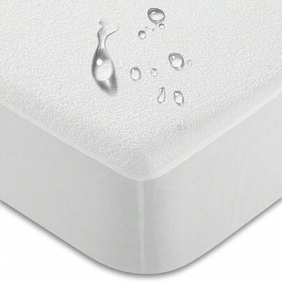 [TOP]Protector de Colchón Impermeable 100% Poliéster - 5 Tallas (90/105/135/150/180cm) - Garantía 2 Años