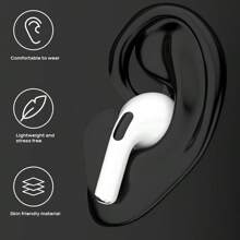 Newmine T5S Pro Kabellose Bluetooth-Ohrhörer | Bluetooth 5.3 | 50 Std. Spielzeit | [LED-Energieanzeige] | Tiefe Bässe | 4-Mikrofon ENC Geräuschunterdrückung | Typ-C Schnellladung | Gaming-Modus mit 0,038 s Ultraniedrigem Latenz | IPX7 Wasserdicht | Komfortabler In-Ear Touch-Steuerung