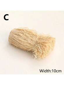 1m natürliche Raffiabast Stroh Quasten Gras Girlande Ornament Hochzeit Party Wohnzimmer Schlafzimmer Hintergrund Dekorationen