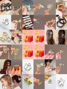 Surprise Lucky Mystery Box - Relax With Unique Random Items, Perfect 2025 Gift, You Can Randomly Get 3-8 Different Jewelry And Hair Accessories, Value For Money, Cute Blind Box - Multicolor - View 1