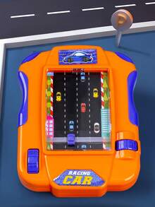 1 Set Racing Game (Batteries Not Included, Instruction Manual Included) Children's Competitive Game, Develops Hand-Eye Coordination, Parent-Child Interactive Toy, Children's Gift, Mini Version, Party Toy, Perfect Birthday Gift - Multicolor - View 7
