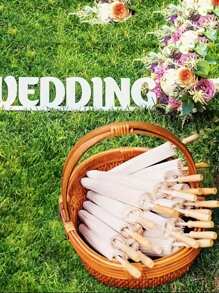 0pcs/Miniatu1re Paper Umbrella With Tropical Style, UV Protection, White Color And Durable. Suitable For DIY Handicrafts, Weddings, Parties, Photography Props And Plant Shading.