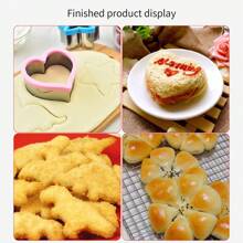 8pcs Bread Cutting Mold/Baking Creative Cartoon Biscuit Mold/Star Shaped Flower Shaped Butterfly Shaped Christmas Tree Shaped Heart Shaped And Various Shaped Molds/Sandwich Mold Sandwich Bread Cutting Mold Biscuit Mold Cutter