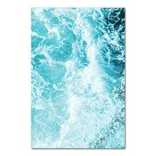 1pc Gift Scandinavian Tropical Landscape Posters Modern Prints Sea Beach Bus Palm Tree Wall Arts Canvas Painting Nordic Decoration Optional Frame ,Wall Art With Frame - Multicolor - View 54