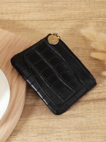 Women Pu Zip Crocodile Fashion Small Lightweight Fashion For Anniversary For Birthday Gift For Gift White-Collar Workers For Male For Female For Women Wallet Mini Wallet Purse Wallet Coin Wallet Wallet