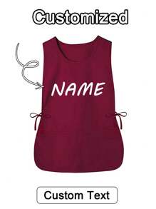 1 szt. spersonalizowany fartuch fryzjerski, spersonalizowany fartuch kuchenny, 2-kieszeniowy, szybkoschnący fartuch domowy dla mężczyzn i kobiet, nowoczesny fartuch poliestrowy, olejoodporny, szybkoschnący, jednolity kolor, do użytku w kuchni i domu, wielofunkcyjny, ozdobny, wielokrotnego użytku, oddychający, wykwintny, stylowy, wysokiej jakości, kolorowy, nowoczesny, niestandardowy, spersonalizowany, niepowtarzalny, idealny prezent dla niego, herbaciarnia, dom, ogród, biuro, odświeżenie domu, spersonalizowane śliniaczki dla dorosłych, dom i styl życia, świąteczna atmosfera w domu, jesienne odświeżenie domu, harmonia w domu