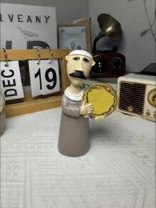 1pc Resin Musical Instrument Brother Ornament, Suitable For Holiday Decoration, Best Gift For Birthday Graduation - Multicolor - View 2