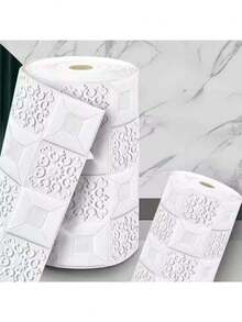 3D Wall Sticker Stereo Ceiling Panel Roof Decor Foam Wallpaper Self-Adhesive Waterproof Decoration IY 3D Ceiling Foam Wall Stickers, Self-Adhesive Waterproof And Moldproof Room Home Living Room Stickers, Bathroom Kitchen Bedroom Decoration - Multicolor - View 21