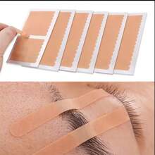 Băng dính mi Shmian 10/50 miếng, không dệt, lỗ nhỏ, dùng cho nối mi, phụ kiện trang điểm mi, dụng cụ uốn mi, băng dính lỗ nhỏ - Nhiều màu - Xem 4