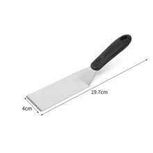 1/2 Pezzi Spatole da cucina piccole in acciaio inossidabile, da usare per cuocere brownies, biscotti, lasagne, servire torte, spatole da cucina e da servire pancake, utensili da cucina per ristoranti
