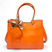 Women Shoulder Bags - 橘色 - 查看 8