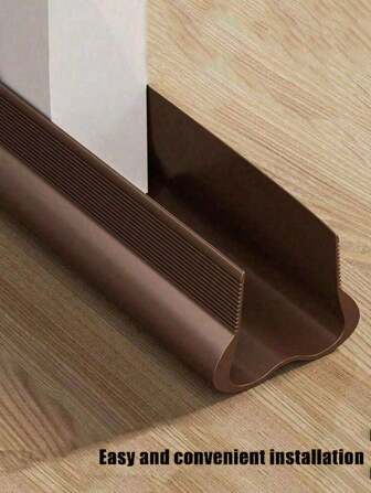 1pc 93cm/Piece PVC Door Bottom Seal Strip, Suitable For Soundproofing, Noise Reduction, Door Drafts, Air Conditioning, Bedroom, Anti-Wind Door Bottom Strip