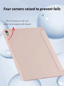 Farbiges, dreifach gefaltetes Tablet-Etui im Künstler-Design mit Stiftschlitz, klarer Digitaldruckoptik, TPU-Kantenschutz, integriertem Ständer, Magnet-Sleep/Wake-Funktion, kompatibel mit iPad Mini 4/5/6, iPad Air/Air 2, iPad 9.7/10.2/10.5, iPad Air 4/5, iPad Pro 11" (M2) 2024, Galaxy Tab A8 10.5" (2022) und mehr. Der Schriftarteffekt unterliegt der visuellen Wirkung.