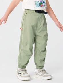 Balabala 男童宽松工装裤 2025 夏季清凉感