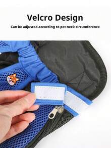 1 Piece New Pet Double Shoulder Backpack, Cute Cartoon Pattern, Suitable For Cats And Small/Medium Dogs Outdoor Use, Portable Breathable Mesh Bag, Pet Carrier Backpack Cat Carrier Cat Backpack Bike Trailer - Multicolor - View 8