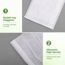 10/50/100Pcs Nursery Bag Plant Grow Bags Non-Woven Fabric Seeds To Sow Flower Pots For Home Garden Accessories Tools