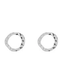 1 par de pendientes minimalistas cuadrados de circonita para hombres, accesorios de pendientes de cobre con circonita, regalo para Navidad, Año Nuevo, Día de San Valentín