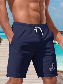 Pantalones cortos de hombre con estampado 3D, de apariencia informal y elegante, con tacto lujoso, con cordón en la cintura, perfectos para actividades al aire libre en verano
