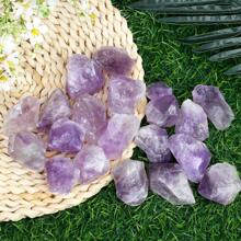 1/3/5 Piezas de Amatista, Cuarzo Rosa Cristales Curativos Brutos - Piedras Naturales Crudas para DIY Accesorios, Sanación de Reiki, Wicca, Brujería, Pulido, Cabujón, Fuentes, Decoración