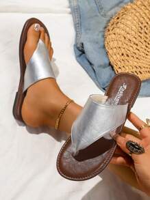 Bohemian New Minimalist Flip-Flops For Women, Fashion Versatile Summer Essential, Multiple Colors Available, Comfortable