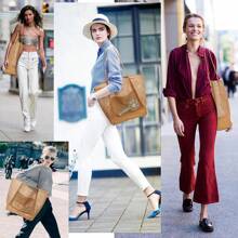 1 geantă pliabilă cu plasă structurată, geantă de umăr pentru femei, potrivită pentru călătoriile de vară esențiale, geantă de plajă, geantă de cumpărături, geantă de voiaj, impermeabilă, capacitate mare