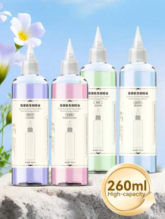 260 毫升大容量精油补充装，适用于自动香薰机，有 18 种香味可供选择，需要香薰机才能使用