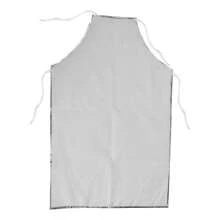 Delantal de seguridad aluminizado de rayón resistente a altas temperaturas (1000 grados) para trabajos a alta temperatura