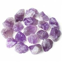 1/3/5 Piezas de Amatista, Cuarzo Rosa Cristales Curativos Brutos - Piedras Naturales Crudas para DIY Accesorios, Sanación de Reiki, Wicca, Brujería, Pulido, Cabujón, Fuentes, Decoración