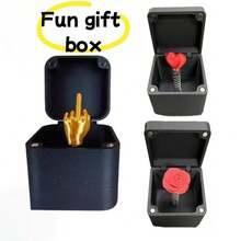 Back-To-School Wacky Holiday Gift Box - 2025 Novelty Prank Gift For Friends, Office Mates & Party Lovers | Funny Hand Gesture Decor With Premium Design, For Family Gatherings (No Offensive Language)