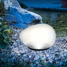 Solar Pebble Lights, Multiple Colors, Outdoor 4 Pebbles Shape Decorative Stone Plastic Lights For Garden Lawn Waterproof.