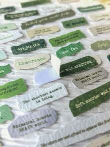 50pcs/Pack Sticker Set, Suitable For Gifts,School Supplies,Back To School - one-size - View 6