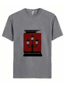 2025- Black And White Abstract Cross With A Lightning Bolt Striking Through It, Creating A Striking Contrast - Grey - View 1