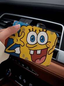 SPONGEBOB Estuche protector de licencia de conducir de Bob Esponja, Estuche doble función para certificado de registro vehicular y licencia de conducir - Multicolor - Ver 9