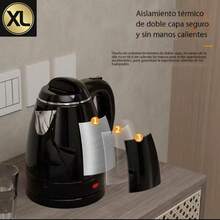 Hervidor eléctrico doméstico de acero inoxidable de gran capacidad (envío aleatorio de color) - Verde - Ver 2