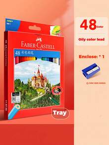 36/48/72 Color Faber-Castell Colouring Pencils,Hexagonal,Shatterproof,Stackable Colors For Drawing,Handwriting,Learning Markers Students Back To School Ideas Gift Choice Back To School Essentials Art Supplies Stationery - Multicolor - View 14