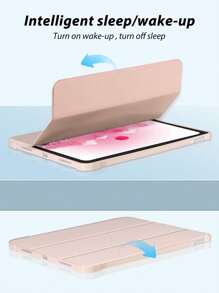Farbiges, dreifach gefaltetes Tablet-Etui im Künstler-Design mit Stiftschlitz, klarer Digitaldruckoptik, TPU-Kantenschutz, integriertem Ständer, Magnet-Sleep/Wake-Funktion, kompatibel mit iPad Mini 4/5/6, iPad Air/Air 2, iPad 9.7/10.2/10.5, iPad Air 4/5, iPad Pro 11" (M2) 2024, Galaxy Tab A8 10.5" (2022) und mehr. Der Schriftarteffekt unterliegt der visuellen Wirkung.
