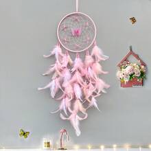 Creative Home Decor Dreamcatcher Windchime Hanging Ornament, Handmade Girly Style Room Decoration, High-End Gift For Birthday - Multicolor - View 8